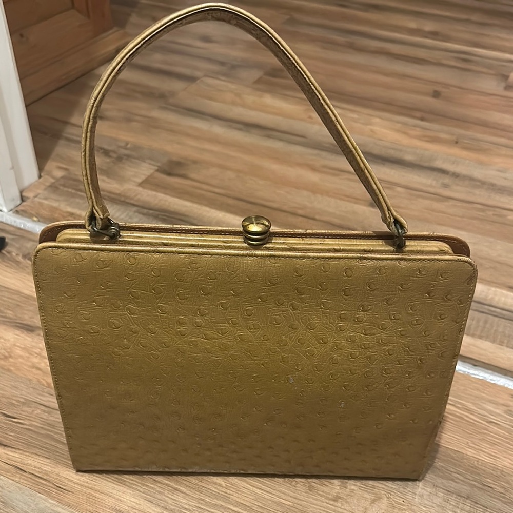 Elegant Gold Handbag